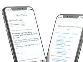 Pérez-Llorca launches a mobile app to bring together all of the firm’s legal content 2