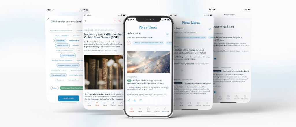 Pérez Llorca’s App