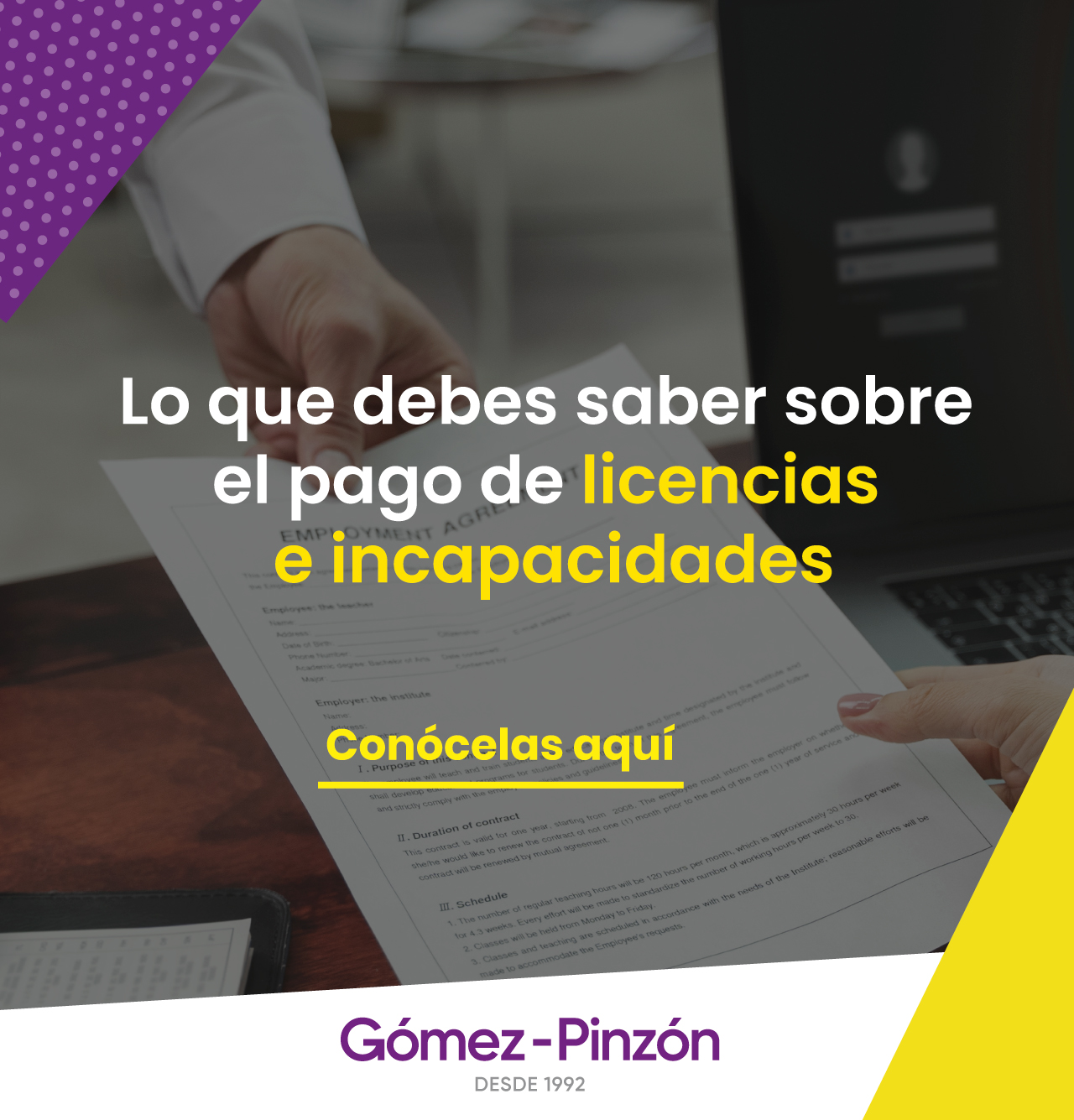 Lo que debes saber sobre el pago de licencias e incapacidades 1