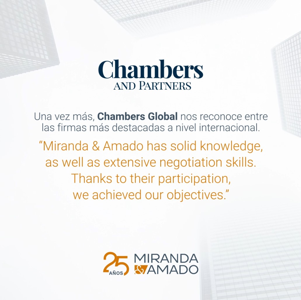 Miranda & Amado recognized in Chambers Global 2025