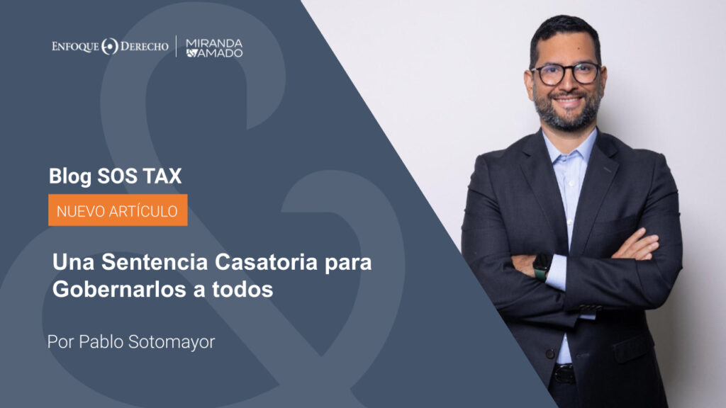 Una Sentencia Casatoria para gobernarlos a todos 1